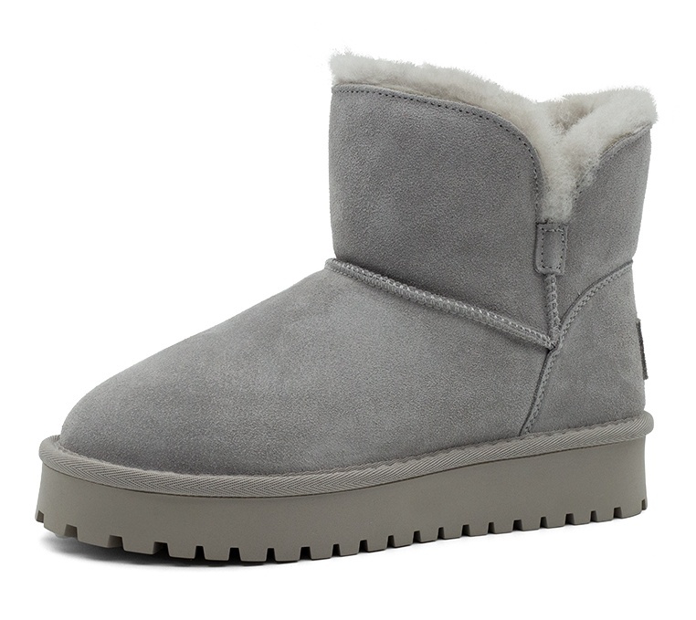 

Угги женские Pierre Cardin ZL24AW-6B серые 39 RU, Серый, ZL24AW-6B