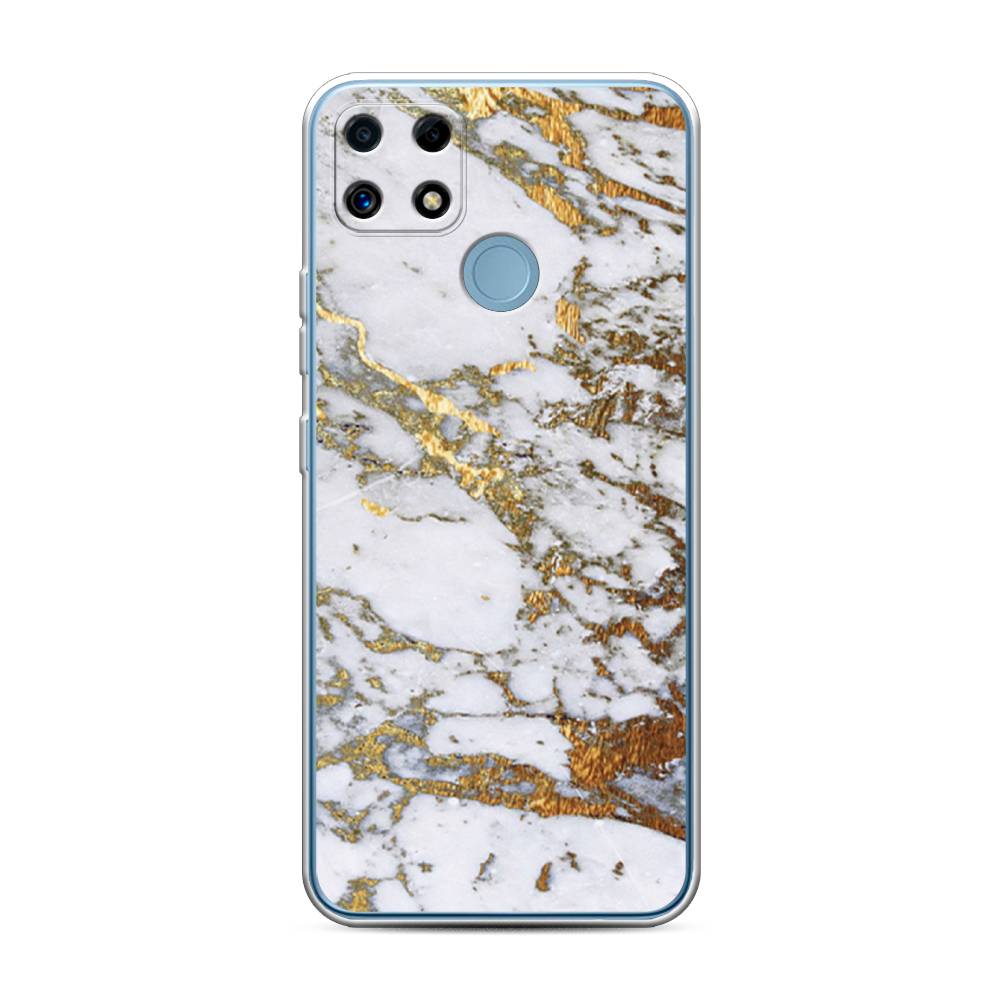 

Чехол Awog "Белый мрамор" для Realme C25, 256950-3