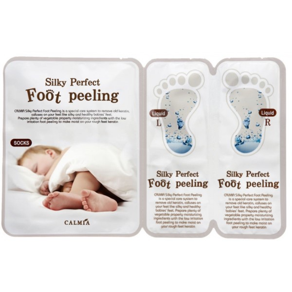 

Пилинг носочки для ног Calmia Silky Foot Peeling, Пилинг-носки