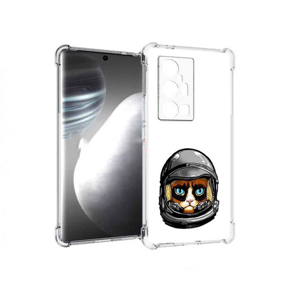 Чехол MyPads Tocco для Vivo X7 Pro кот космонавт (PT227071.403.400)