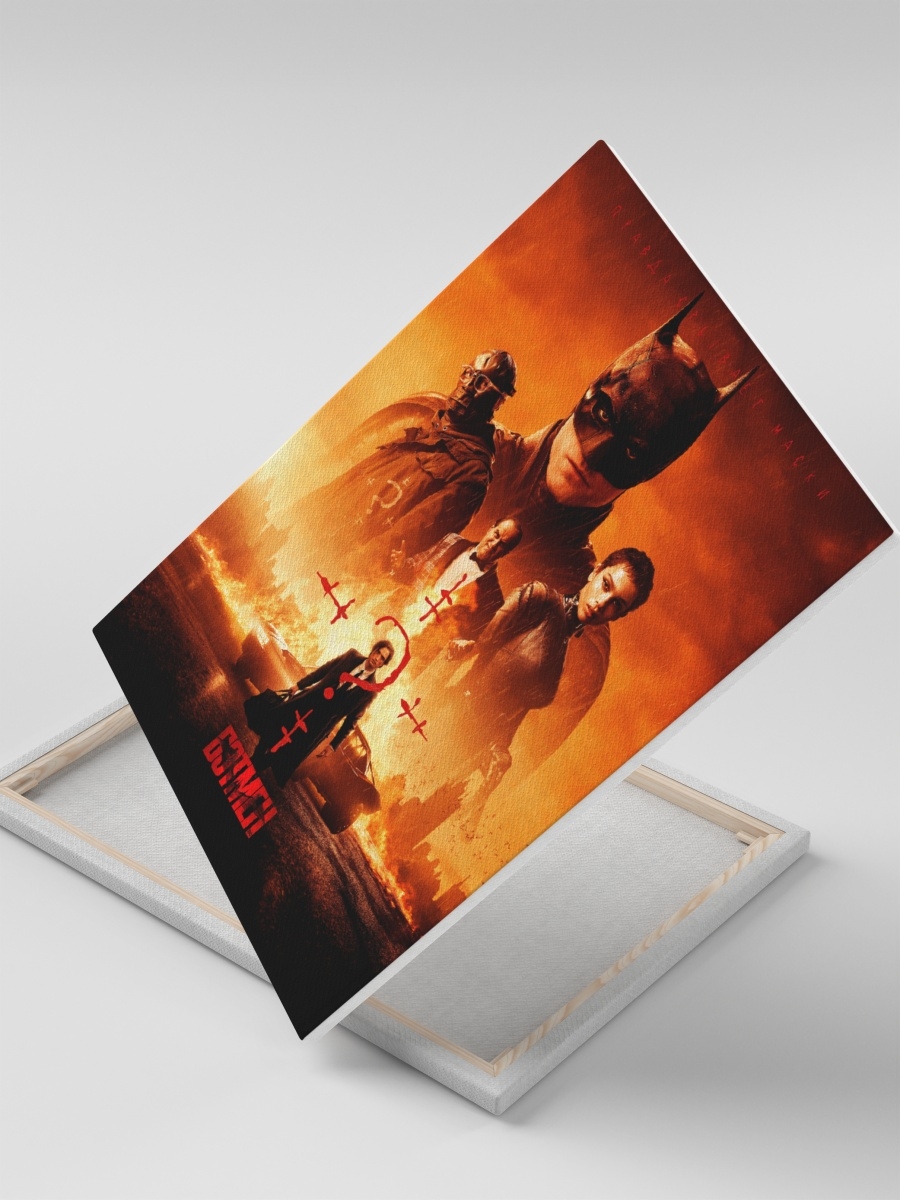 

Картина на холсте СувенирShop "Batman/Бэтмен/Брюс Уэйн" 30x40, CV-FMBT5/34