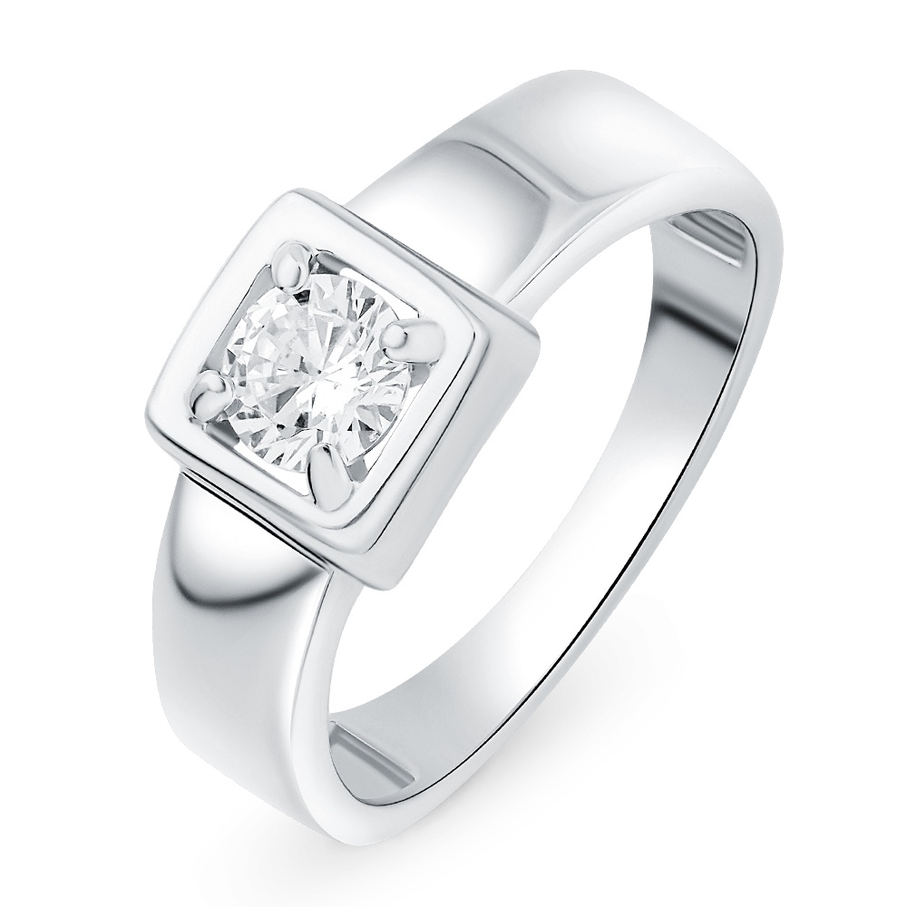 

Кольцо из серебра р. , 585Gold 701012839, фианит, 701012839