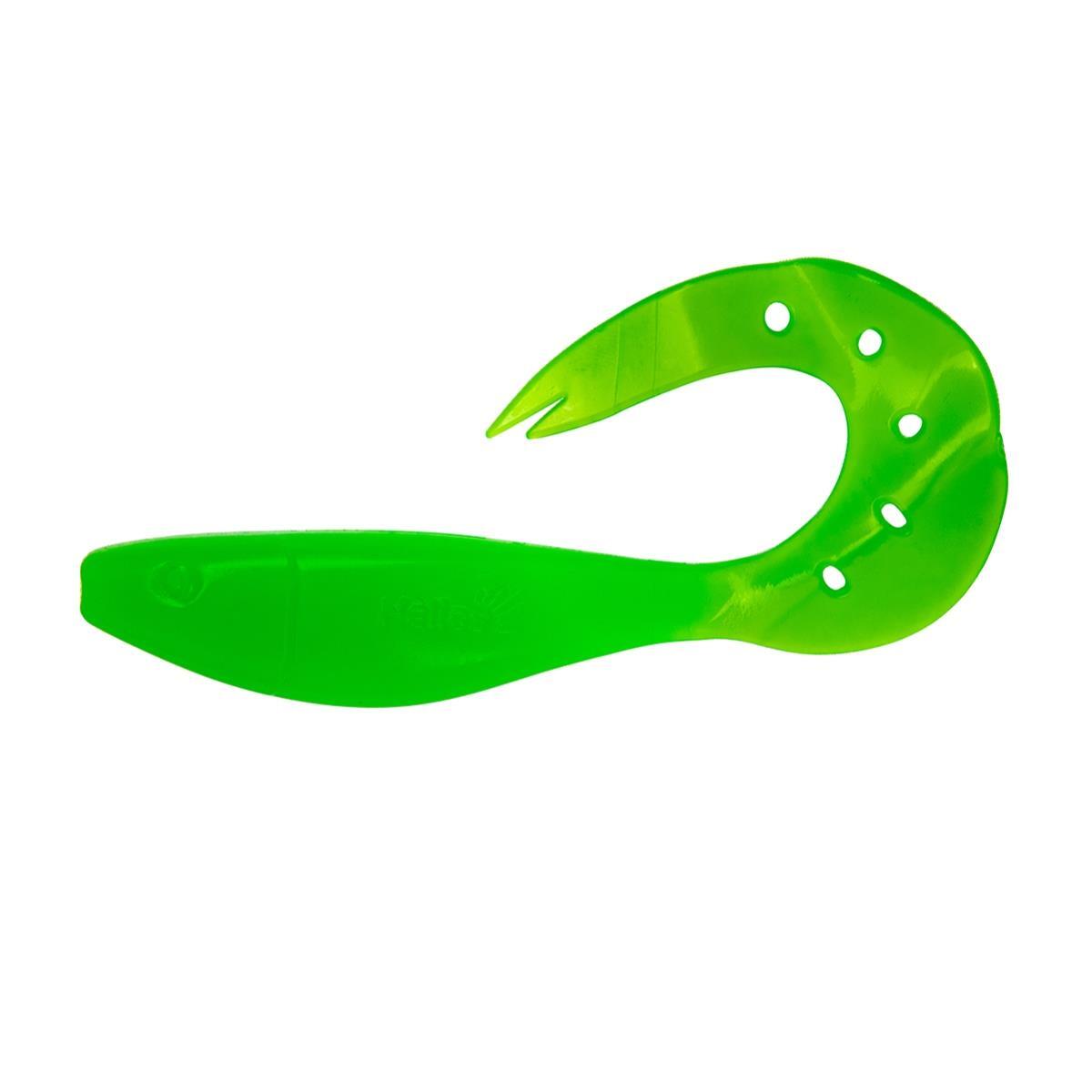 

Твистер Kasandra 4"29/10,9см Electric green 5шт. (HS-34-007) Helios