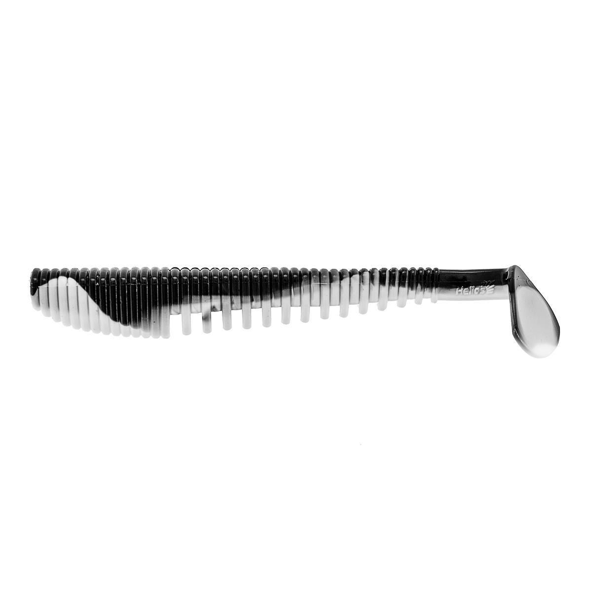 

Виброхвост несъедоб. Varuna 4,33"/11см Black & White 100шт. (HS-35-023-N) Helios