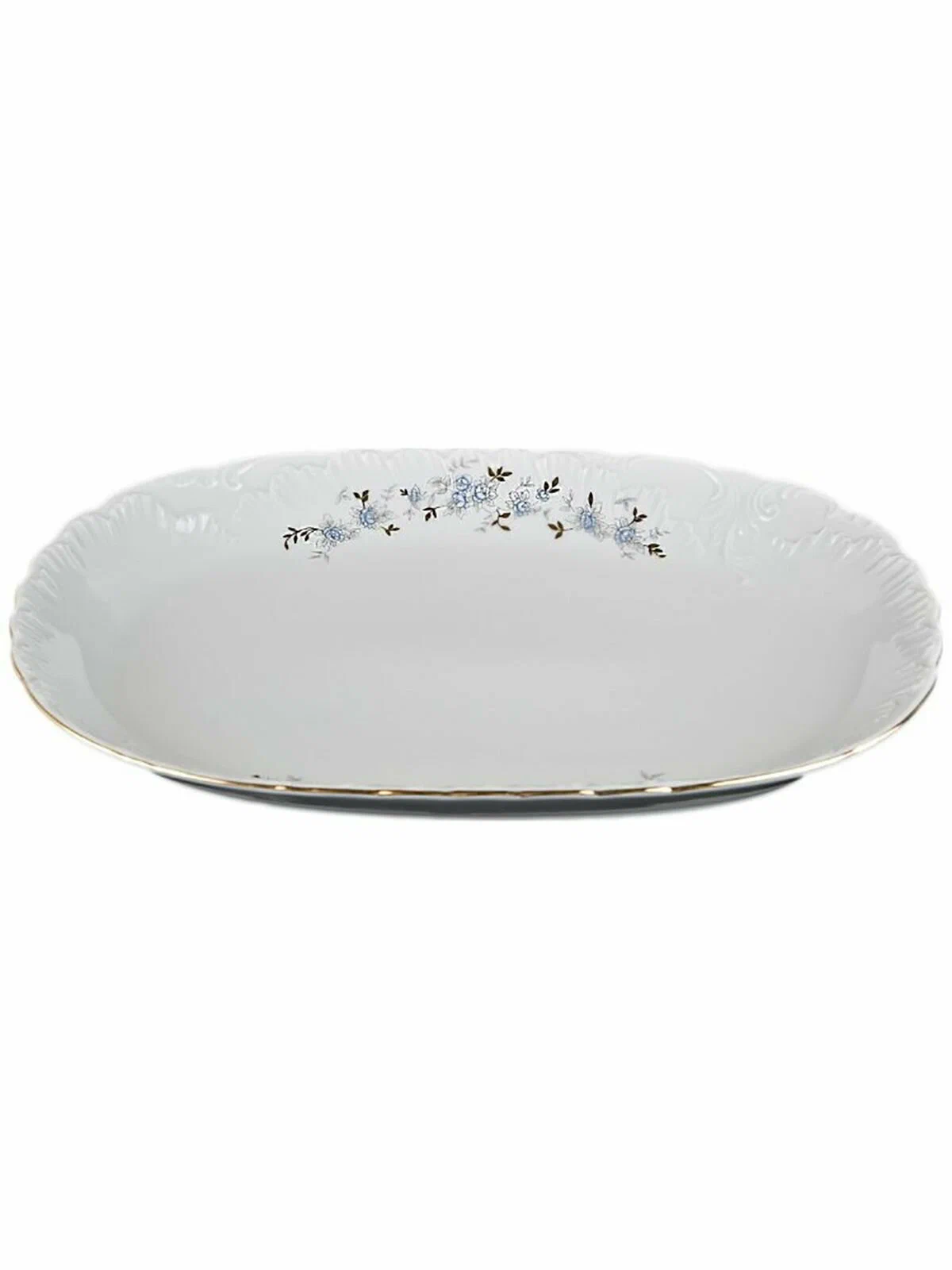 

Блюдо сервировочное Cmielow Rococo фарфоровое 29 см 72919