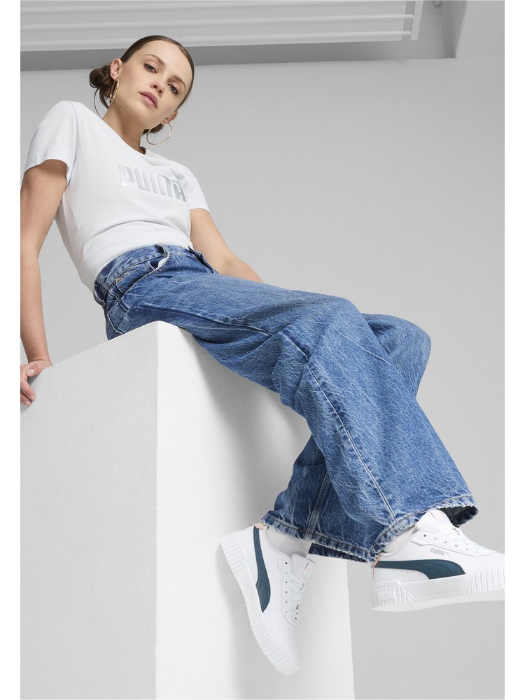 

Кеды женские PUMA PU111A0XQ белые 39 EU, Белый, PU111A0XQ