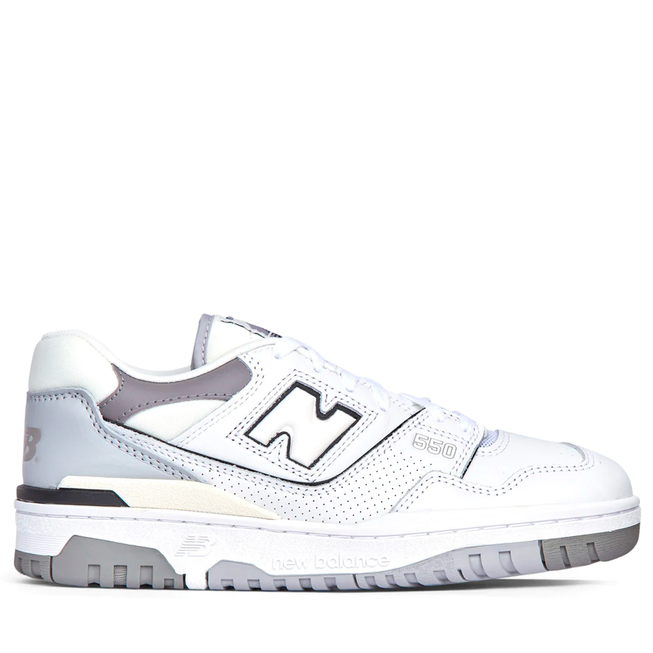 Кеды мужские New Balance 550 серые 41.5 EU