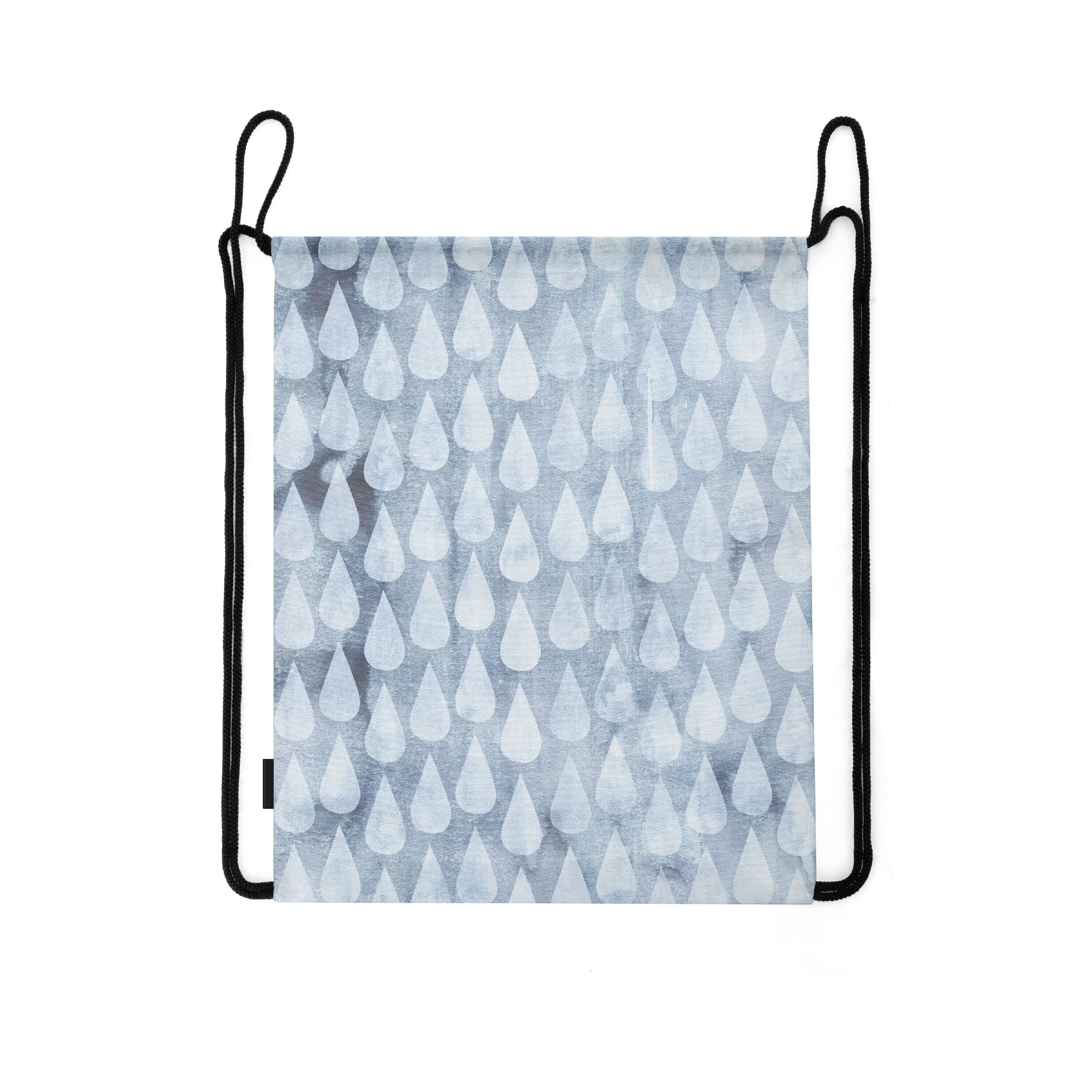 

Мешок-рюкзак для сменной обуви Burnettie WatercolorRaindropsSkyDenim, Голубой