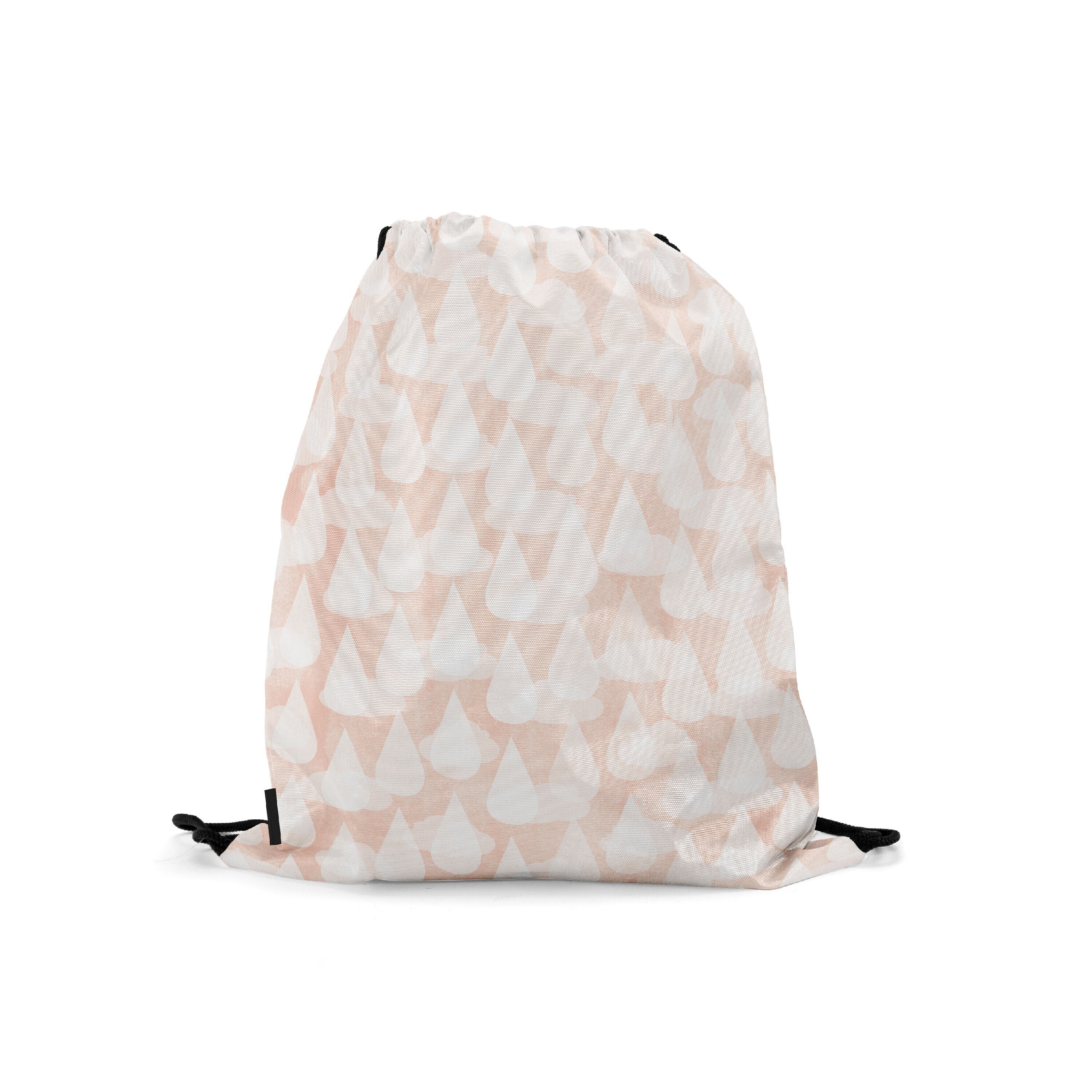 

Мешок-рюкзак для сменной обуви Burnettie WatercolorStormyPewterPeach, Розовый