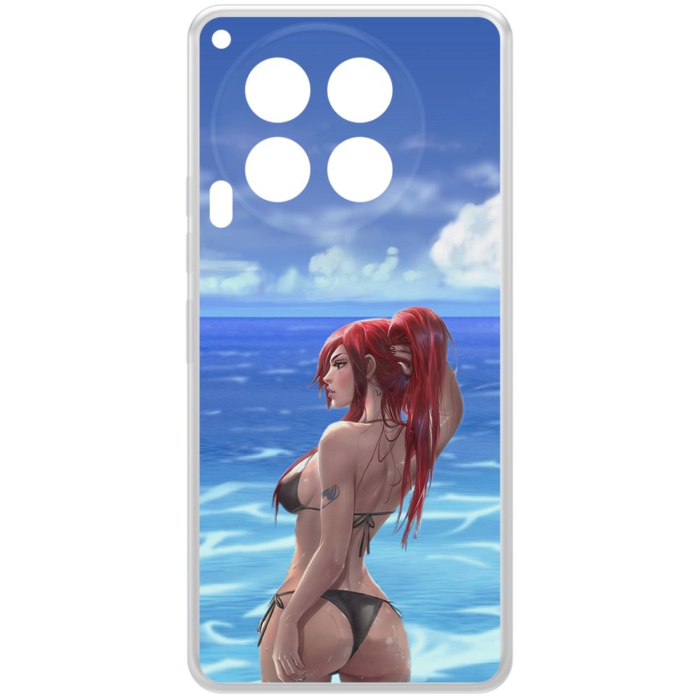 

Чехол-накладка Krutoff Clear Case Купальник женский для TECNO Camon 30 5G, Прозрачный