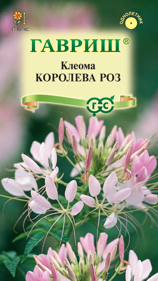 

Семена клеома Королева роз Гавриш 1071858787-10 1 уп.