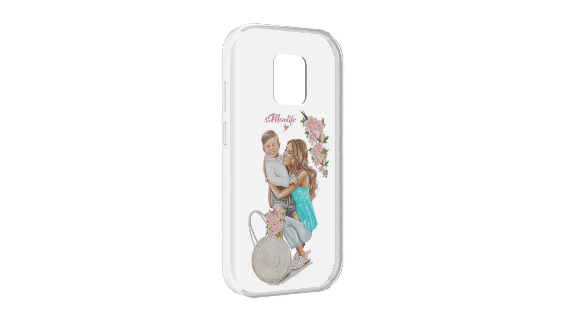 

Чехол MyPads Momlife для UleFone Power Armor 14 / 14 Pro, Прозрачный, Tocco