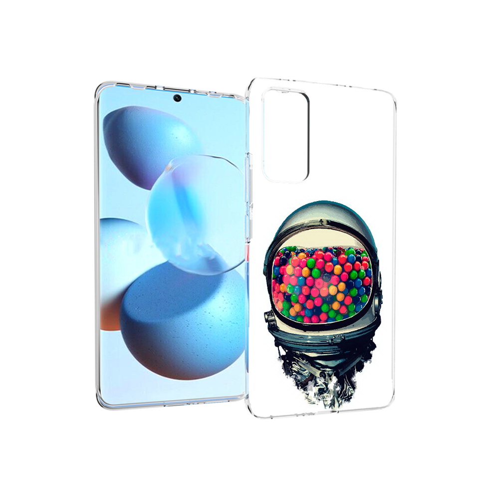 

Чехол MyPads Tocco для Xiaomi Mi Civi шлем космонавта (PT172370.274.700), Прозрачный, Tocco