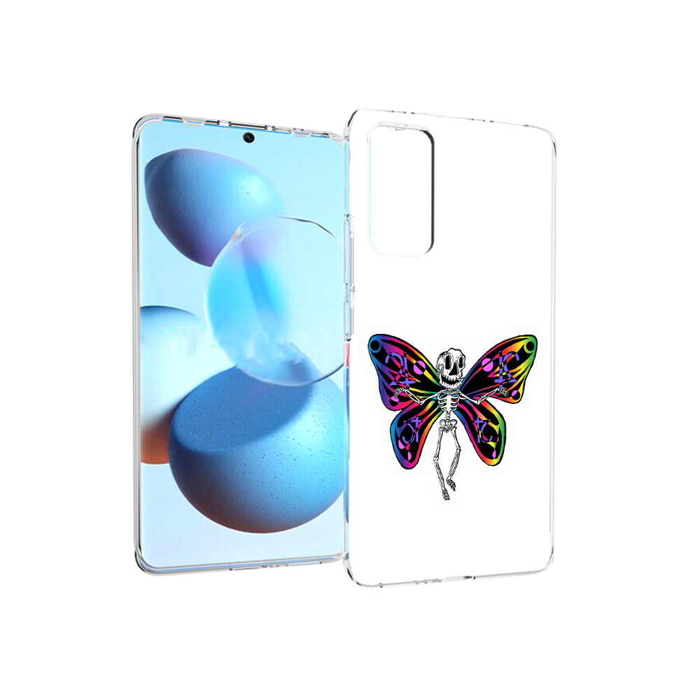 

Чехол MyPads Tocco для Xiaomi Mi Civi эффект бабочки (PT172370.274.701), Прозрачный, Tocco