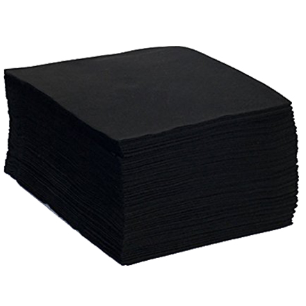 Салфетки 30x40 см White Line, черные, 100 шт