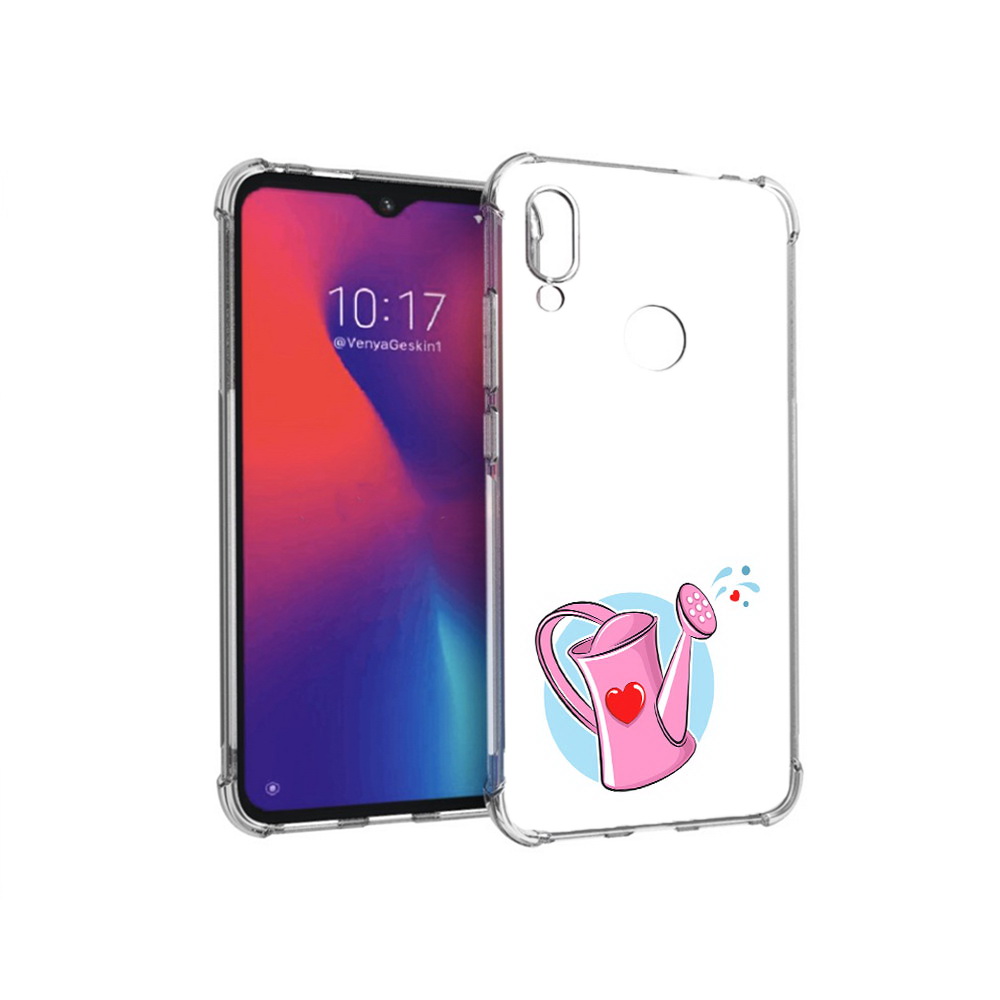 

Чехол MyPads Tocco для Xiaomi Redmi Note 7 Лейка любви 14 февраля (PT125338.275.103), Прозрачный, Tocco