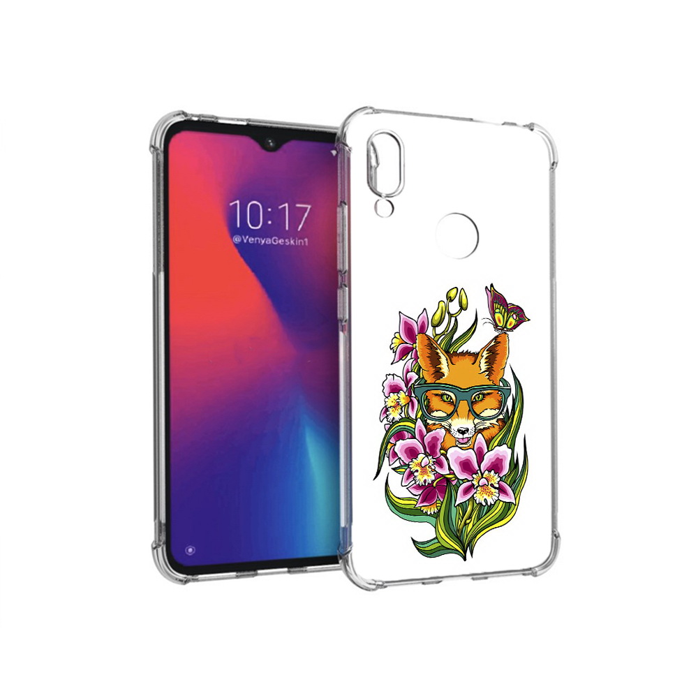 

Чехол MyPads Tocco для Xiaomi Redmi Note 7 Лиса в цветах (PT125338.275.108), Прозрачный, Tocco