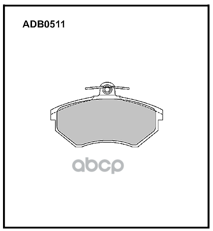 

Колодки Передние Vw B3/B2/G2 16v/Chery Tyggo /T=19,6mm Allied Nippon Adb 0511 ALLIED NIPPO