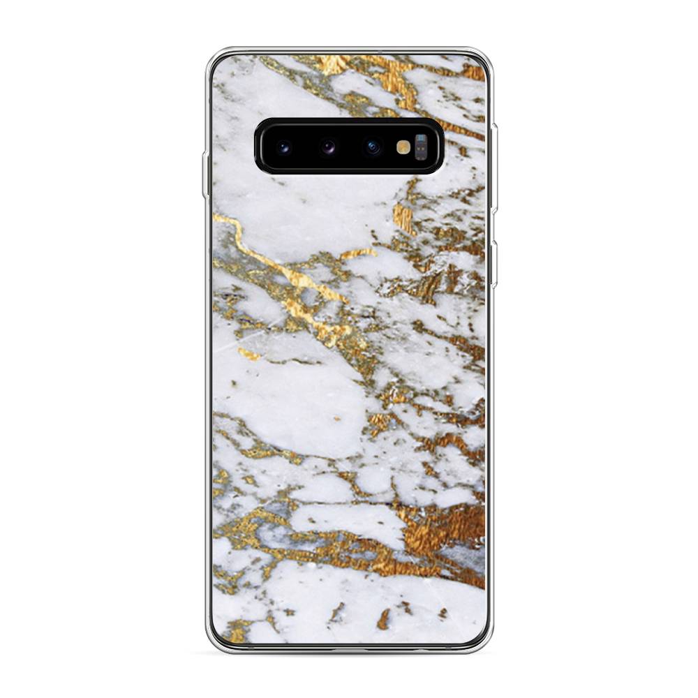 

Чехол Awog "Белый мрамор" для Samsung Galaxy S10, 27050-3