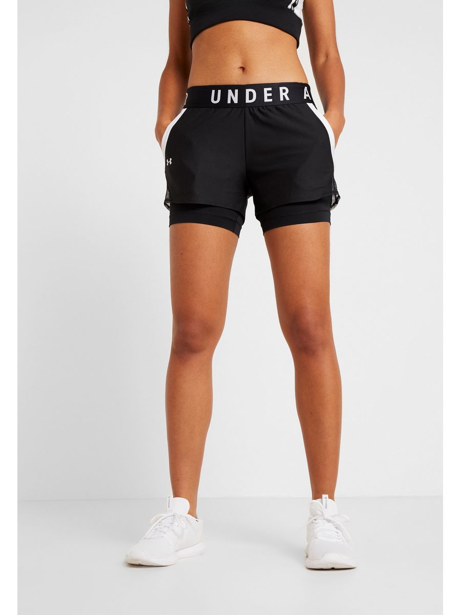 

Спортивные шорты женские Under Armour UN241E0EA черные L, Черный, UN241E0EA