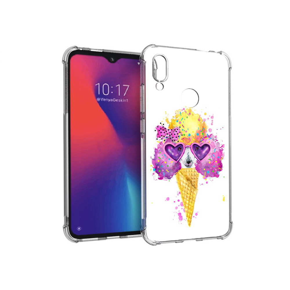 

Чехол MyPads Tocco для Xiaomi Redmi Note 7 Рожок (PT125338.275.146), Прозрачный, Tocco