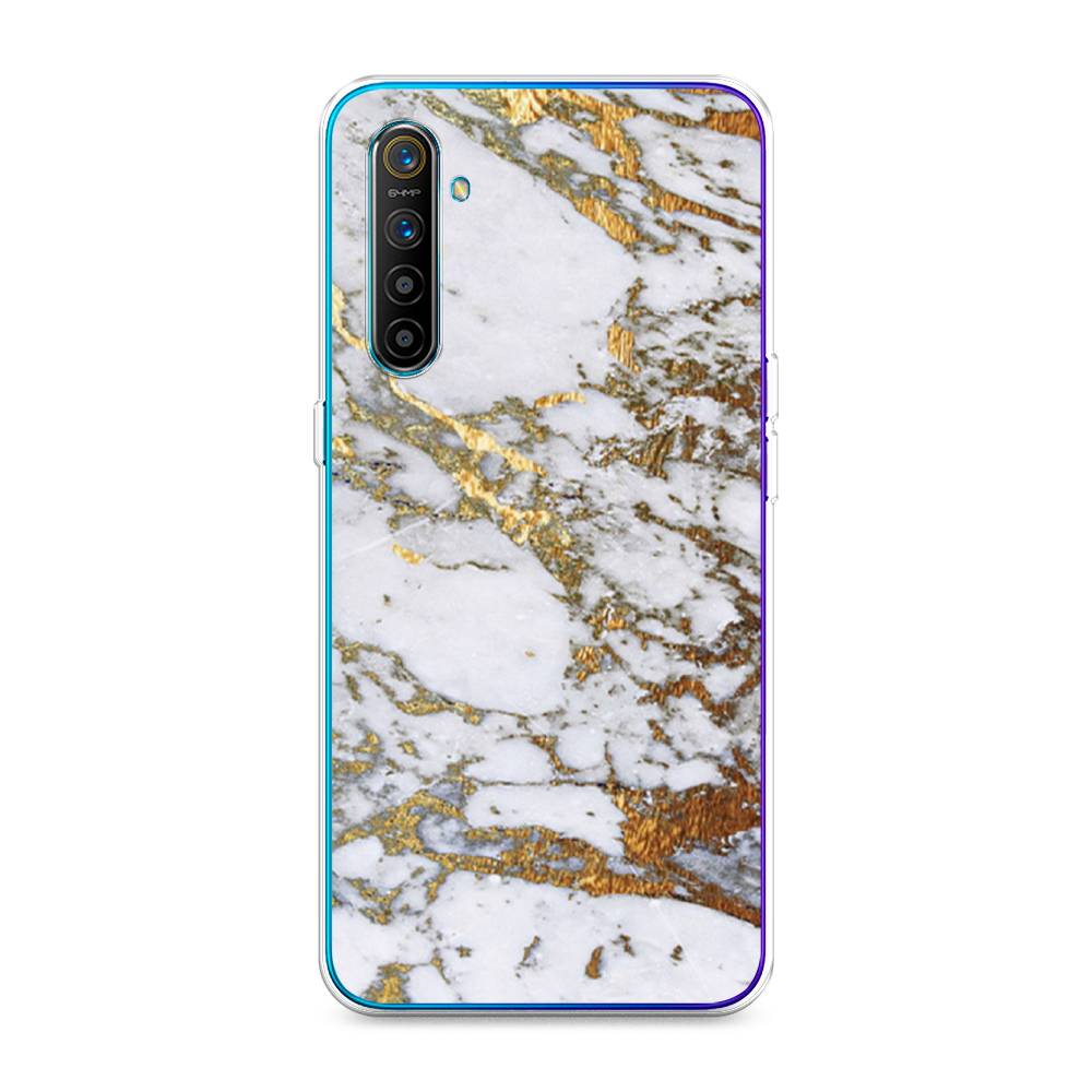 

Чехол Awog "Белый мрамор" для Realme XT, 251450-3