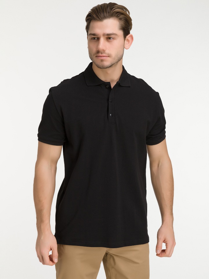 

Футболка унисекс BEAR’S GEAR polopustoe черная 2xl, Черный, polopustoe