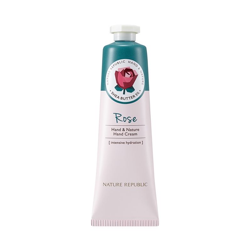 

Крем для рук с розой NATURE REPUBLIC Hand&Nature Rose Hand Cream 30 мл, крем для рук