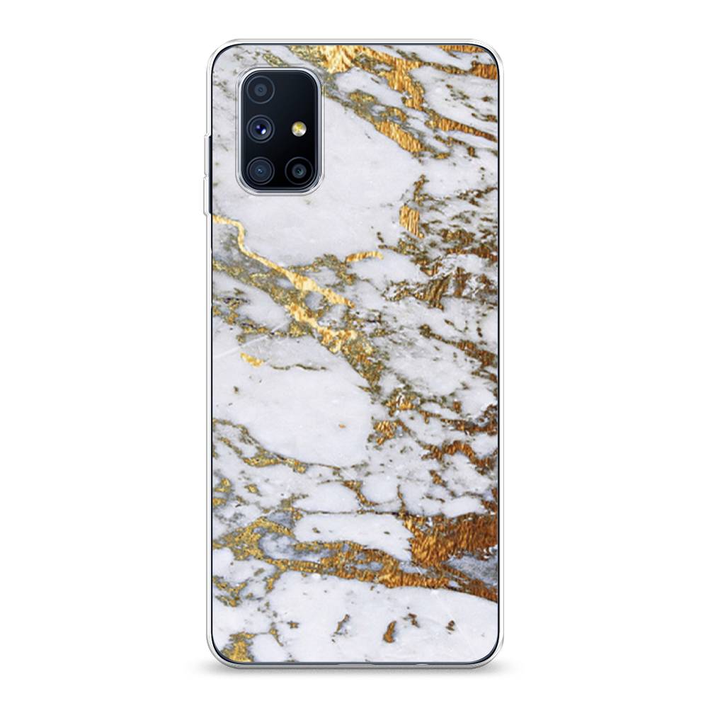 

Чехол Awog на Samsung Galaxy M51 / Самсунг M51 "Белый мрамор", 2101550-3