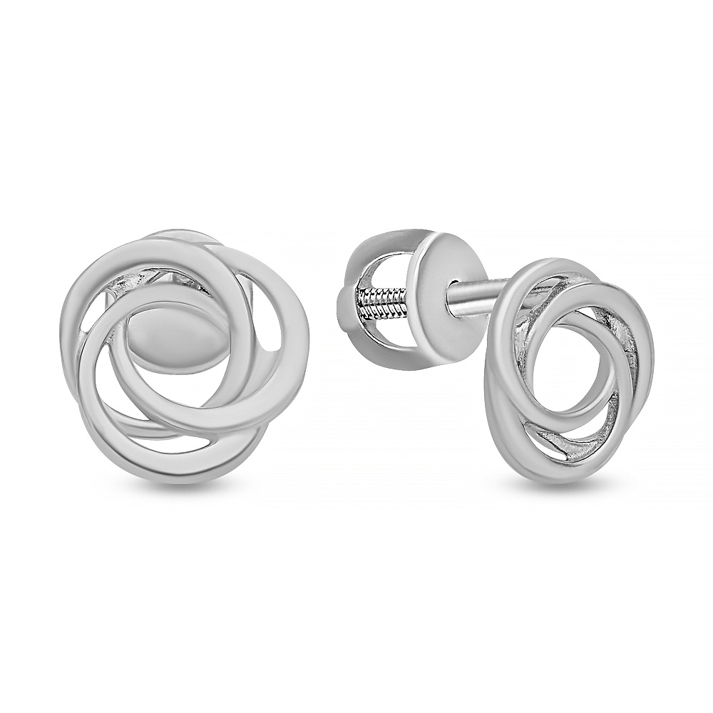 

Серьги пусеты из серебра 585Gold 702010929, 702010929