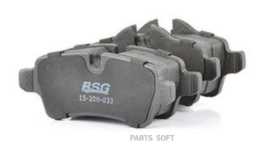 

Basbug Bsg 15-200-033 Колодки Тормозные Mini Cooper 06-/One/Clubman 07- Задние
