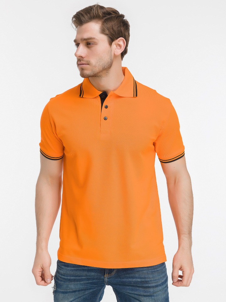 

Футболка-поло унисекс BEAR’S GEAR П10200401 оранжевая 4XL, Polospol