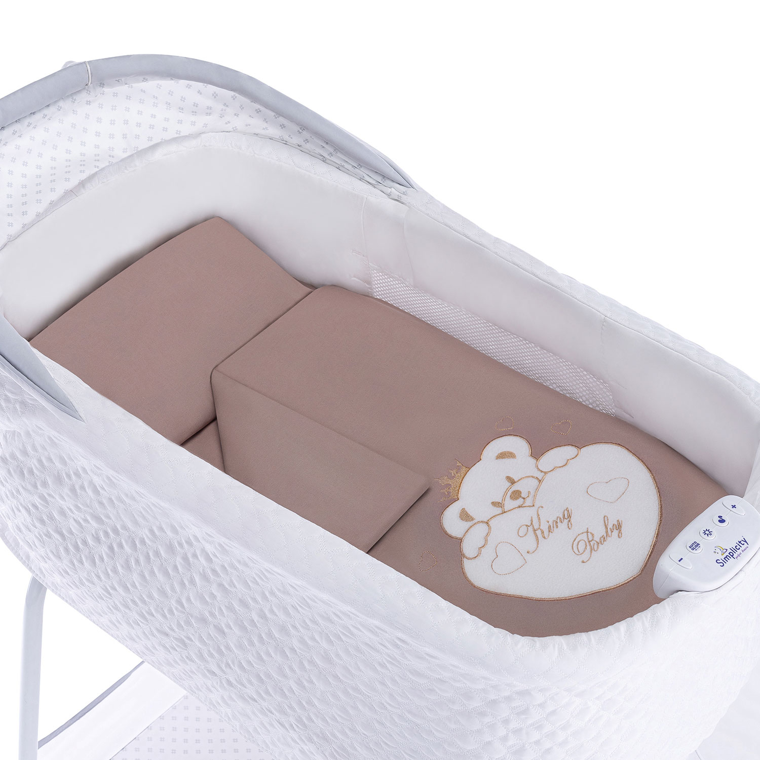 фото Комплект постельного белья simplicity dreams king baby 5 предметов капучино