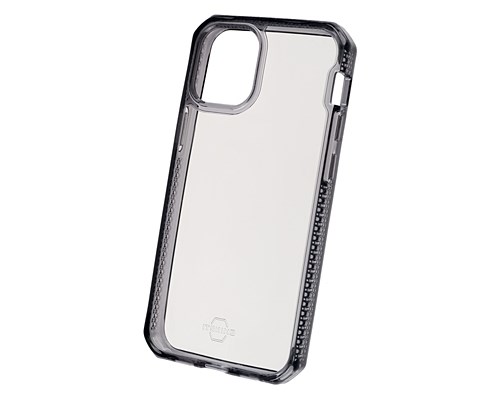 фото Панель-накладка itskins hybrid clear black для iphone 12 mini