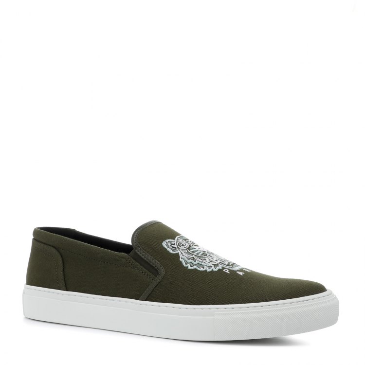 

Слипоны мужские Kenzo SN100 зеленые 40 EU, SN100_2519038