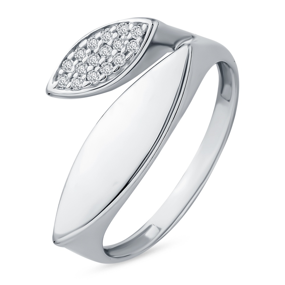 

Кольцо из серебра р.  585Gold 701012944, фианит, 701012944