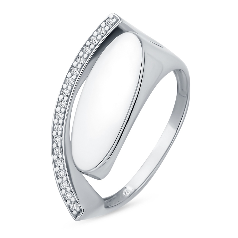 

Кольцо из серебра р. , 585Gold 701012843, фианит, 701012843