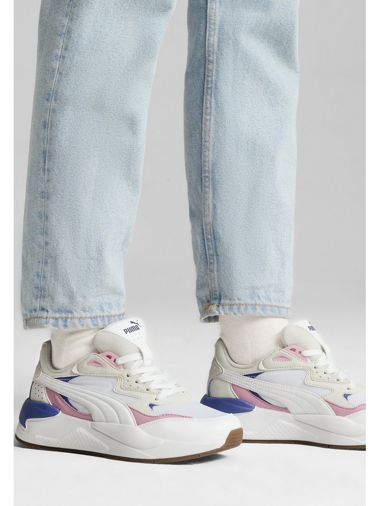 

Кроссовки женские PUMA PU111A103 белые 40.5 EU, Белый, PU111A103