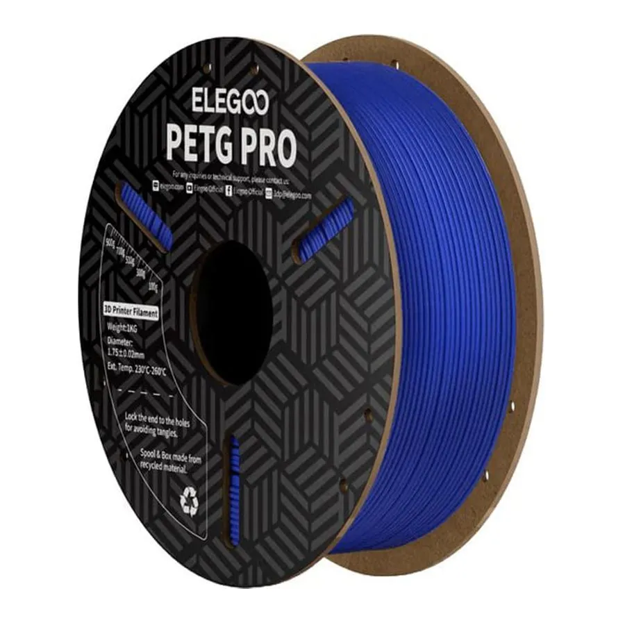

Пластик PETG для 3D-принтера Elegoo PRO синий (150089-04), PETG PRO