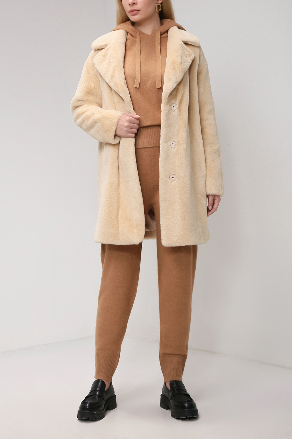 

Брюки женские TWINSET 212LI3QEE коричневые S, Коричневый, 212LI3QEE