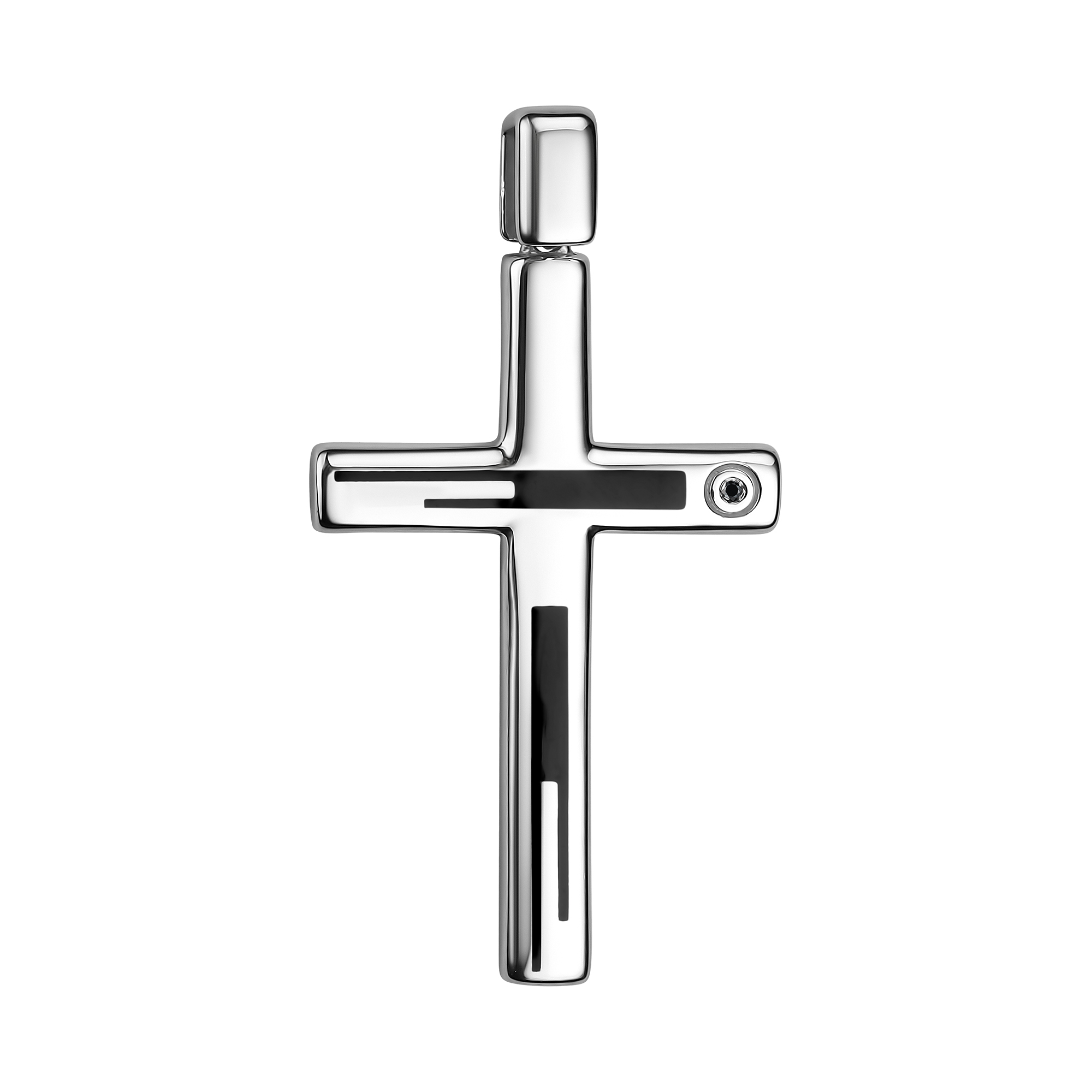 

Подвеска из серебра с бриллиантом АЛЬКОР 03-2514/00ЧБ-00, 03-2514/00ЧБ-00
