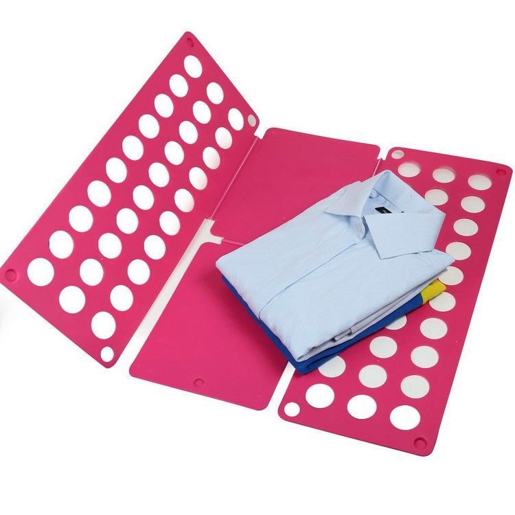 

Рамка для складывания взрослой одежды CLOTHES FOLDER Розовый