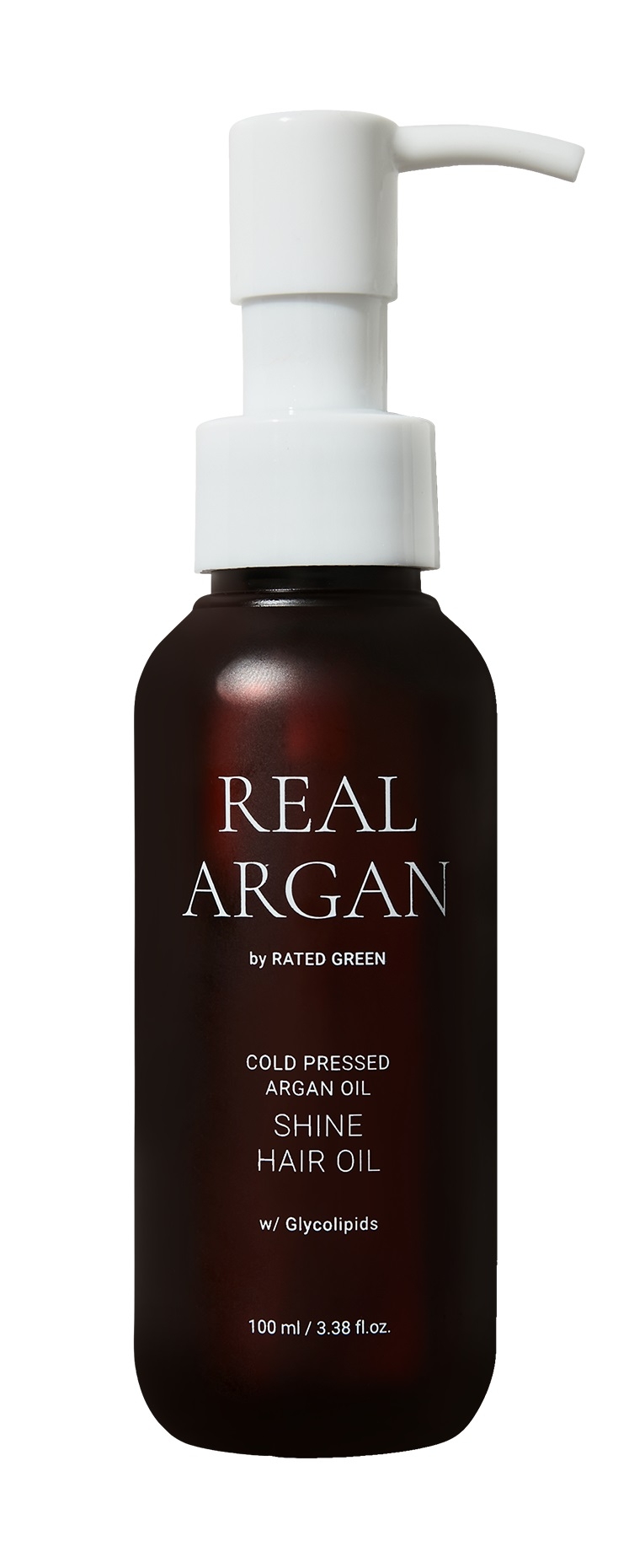 Масло Rated Green Shine Hair Oil для Сияния Волос с Маслом Арганы, 100 мл
