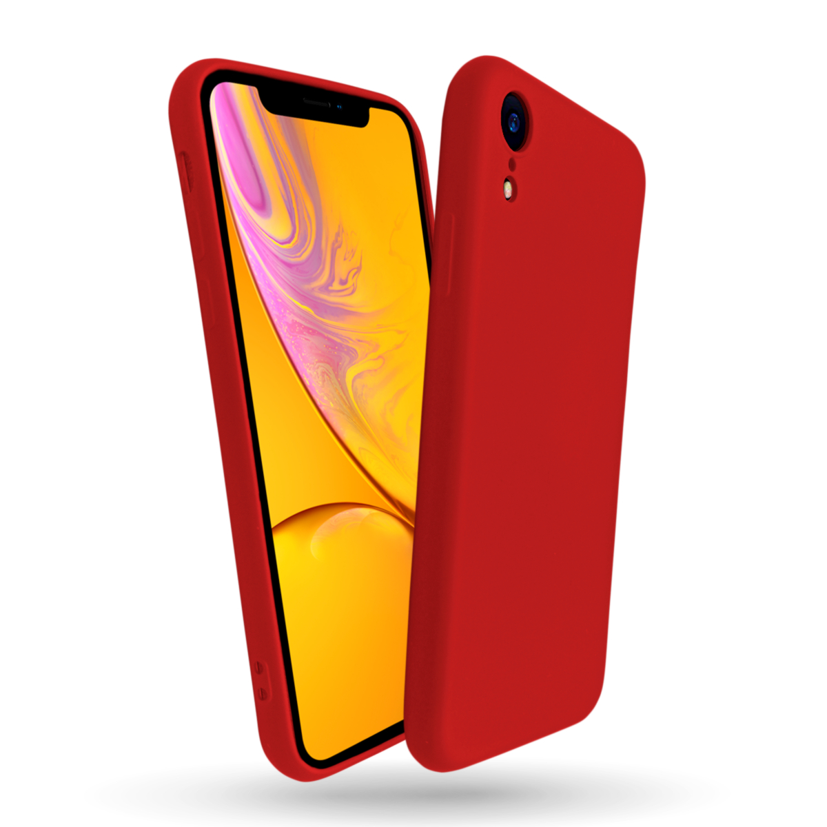 фото Чехол для iphone xr противоударный, красный,lumobook lb-cs1-04