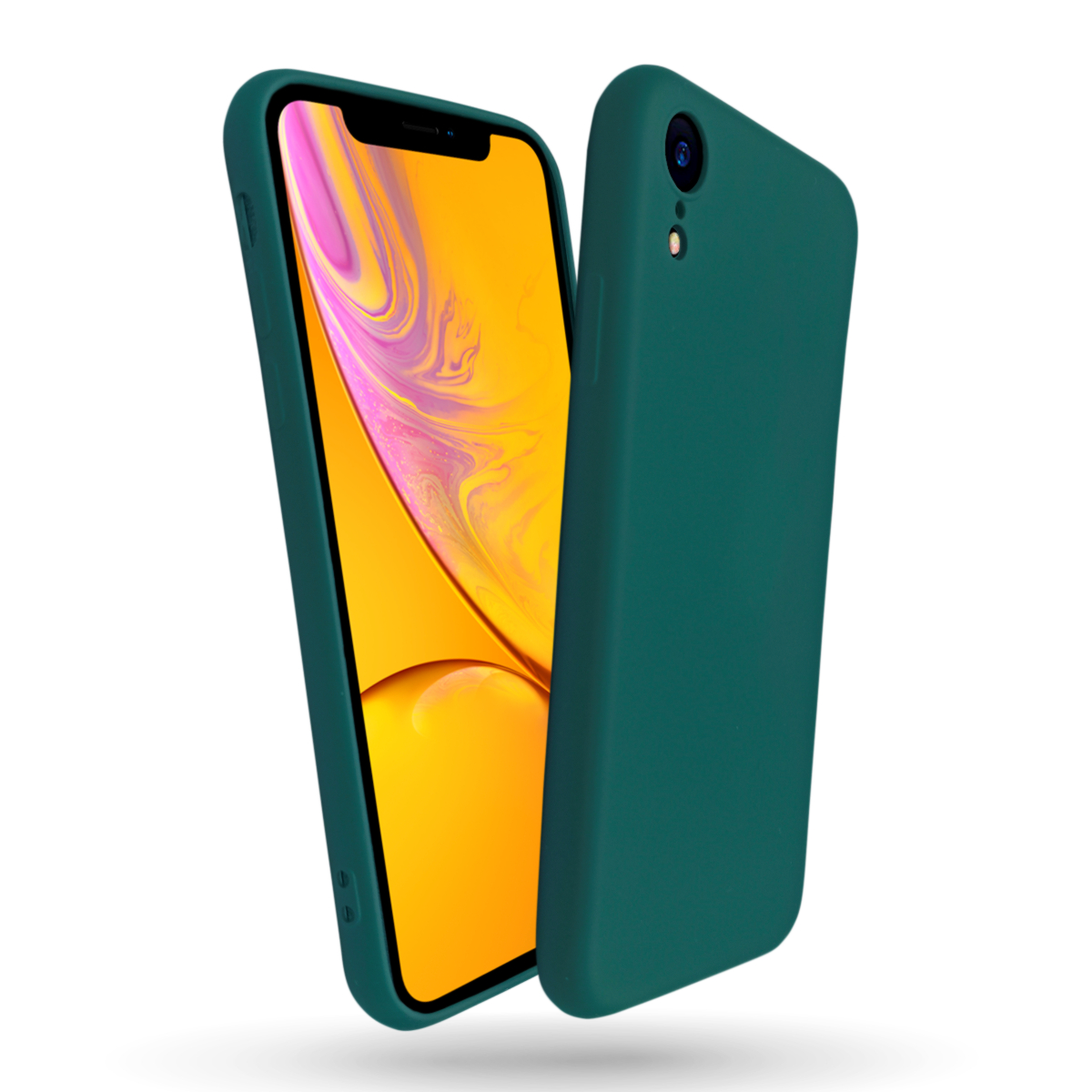 фото Чехол для iphone xr противоударный, зеленый,lumobook lb-cs1-03