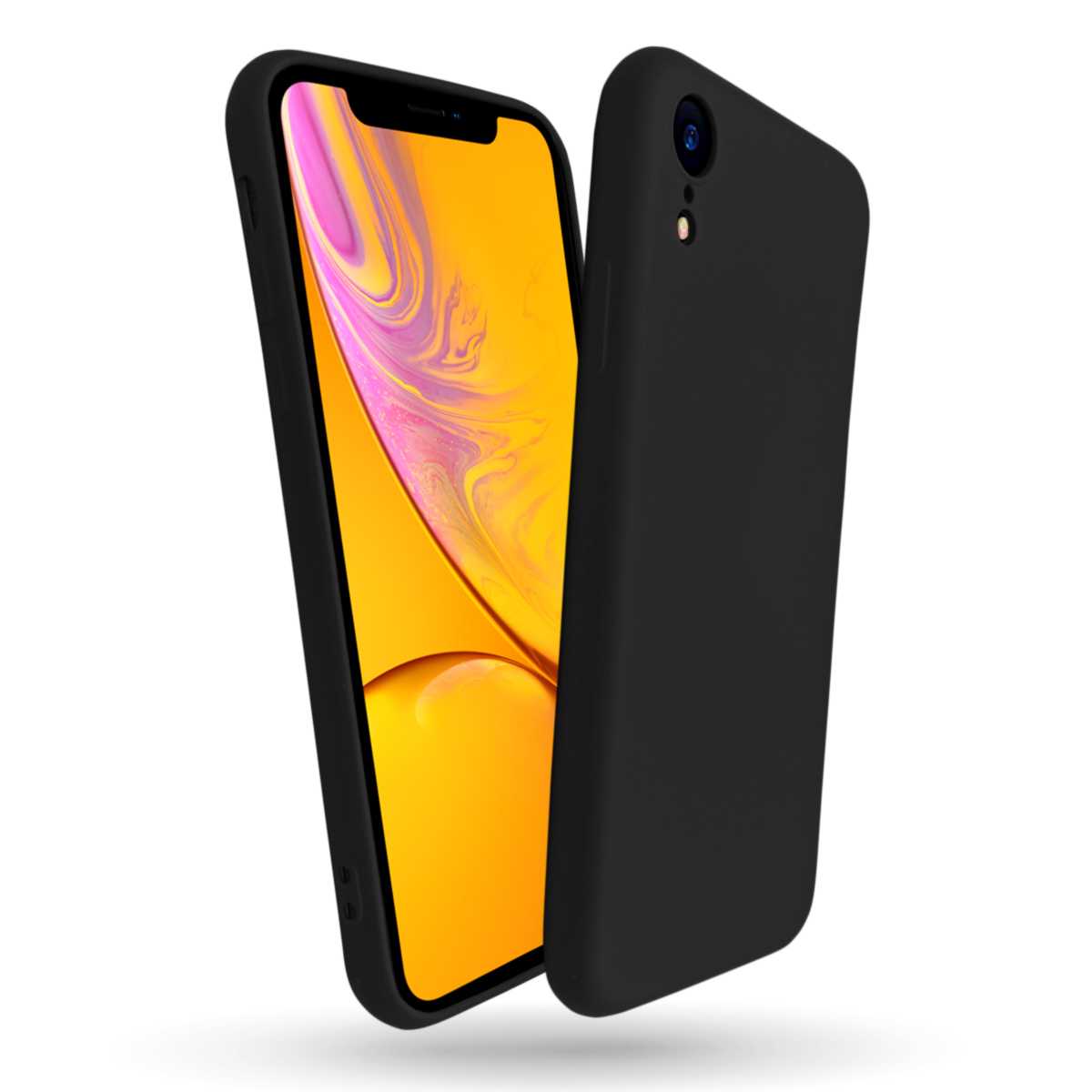 фото Чехол для iphone xr противоударный, черный,lumobook lb-cs1-02