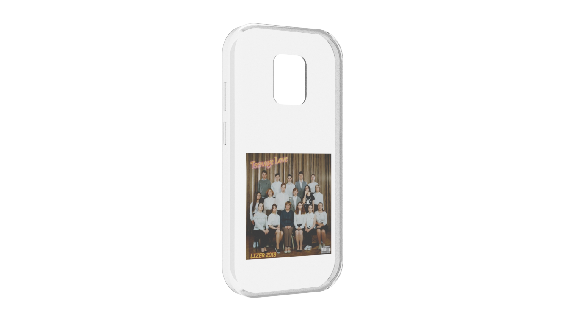 

Задняя крышка для Apple iPhone 8 Plus Silver (серебристая), Прозрачный, Tocco