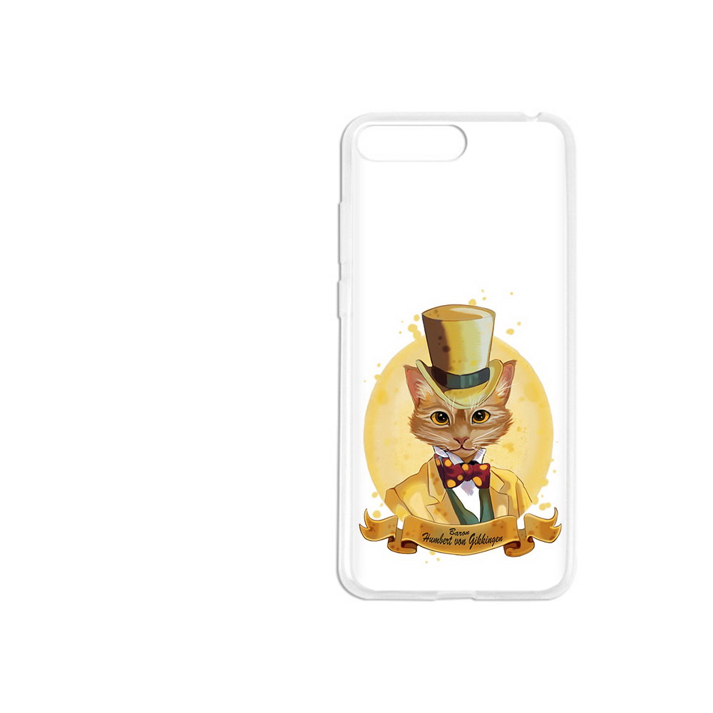 

Чехол MyPads Tocco для Honor 6 Plus кот юрист (PT11207.67.401), Прозрачный, Tocco
