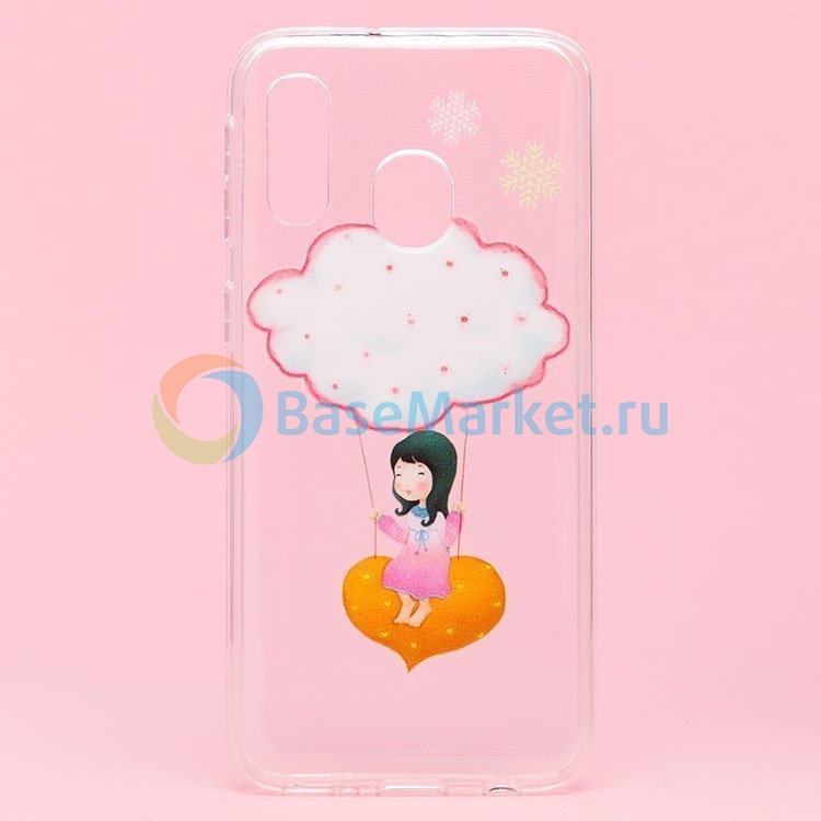 

Чехол накладка SC146 BaseMarket для Samsung A405F Galaxy A40 (001)