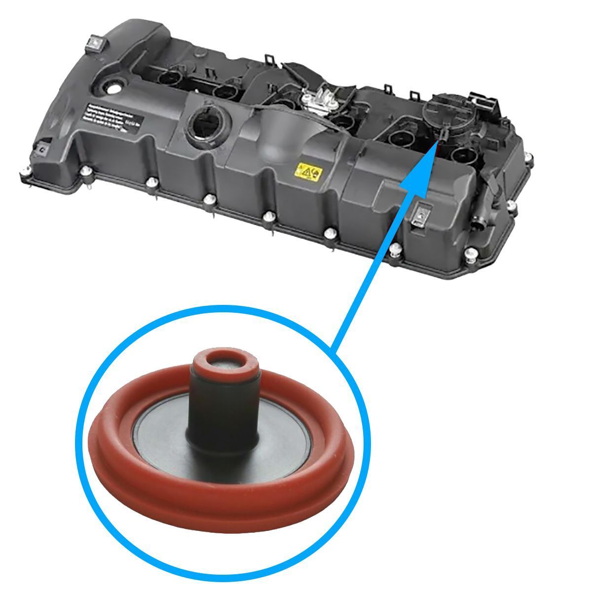 

Мембрана КВКГ BMW N52, N52N, N52K, N52T, N51, N53 717660917